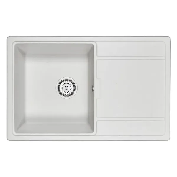 Кухонная мойка GRANULA GR-7804 арктик