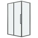 Душевое ограждение GROSSMAN 100.K33.02.140.42.00-200.K33.02.100.42.00 графит сатин