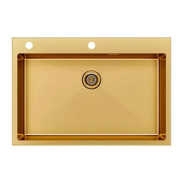 Кухонная мойка PAULMARK KRONER-EDGE PM777551-BG