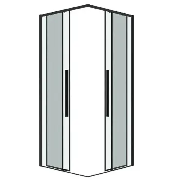 1/2 душевого огражде...