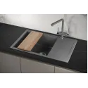 Кухонная мойка GRANULA ES-7807 графит