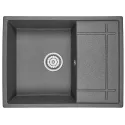 Кухонная мойка GRANULA GR-6501 графит