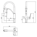 Смеситель LEMARK LM3074C-White