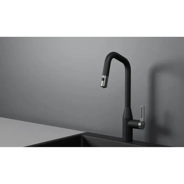 Смеситель GRANULA GR-8171 черный