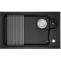 Кухонная мойка GRANULA 7309RU шварц
