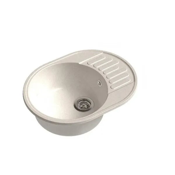 Кухонная мойка GRANFEST QUARZ GF-Z 58 белый