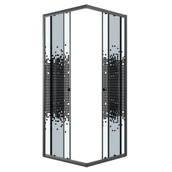 Душевое ограждение NIAGARA NG-1008-14QBLACK