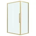 Душевое ограждение GROSSMAN 100.K33.02.120.32.00-200.K33.02.100.32.00 золото сатин