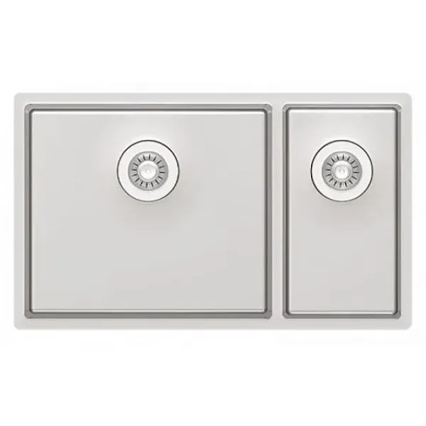 Кухонная мойка FLORENTINA Оптима-HM 460/220.400.20.10 сатинированная OHM.460/220.400.B.20.S.10