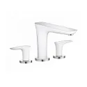 Смеситель HANSGROHE PuraVida 15448400 хром/белый