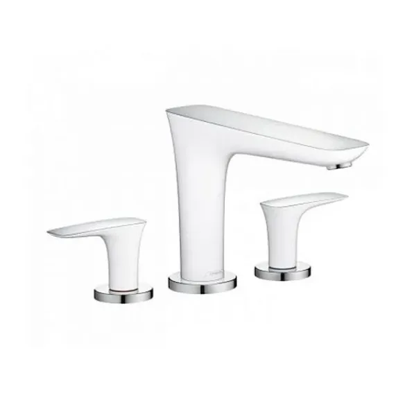 Смеситель HANSGROHE PuraVida 15448400 хром/белый