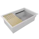 Кухонная мойка PAULMARK GLAMP UNO PM028148-WH