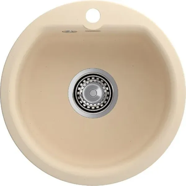 Кухонная мойка GRANFEST SMART GF-SM435 бежевый