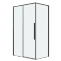 Душевое ограждение GROSSMAN 100.K33.01.130.42.00-200.K33.01.80.42.00 графит сатин
