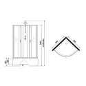Душевая кабина NIAGARA NG-6708-14BKT
