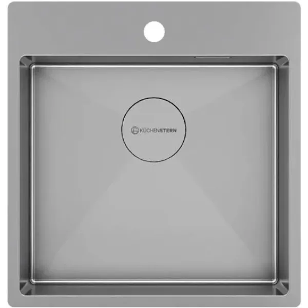 Кухонная мойка KUCHENSTERN WERK 50 нержавеющая сталь