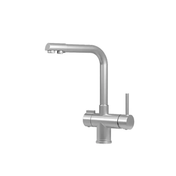 Смеситель GRANULA 5008 нержавеющая сталь