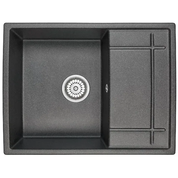 Кухонная мойка GRANULA GR-6501 черный