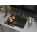 Кухонная мойка RIVELATO LINO 554-L antracite
