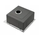 Кухонная мойка MILACIO Denia 48 Steel MC.77448 золото