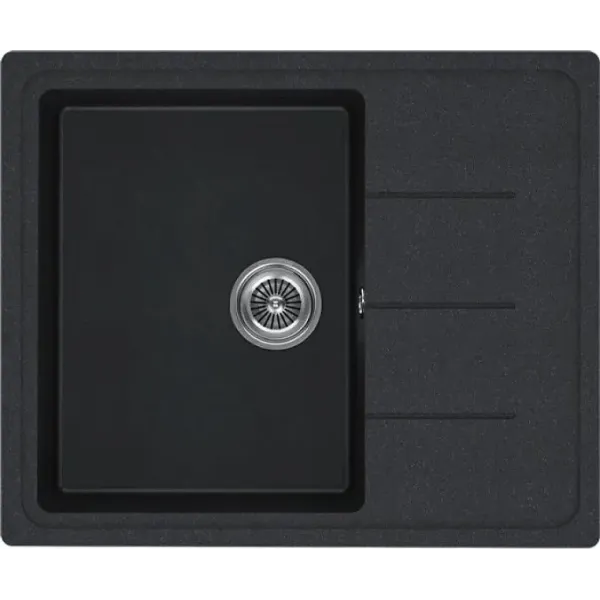 Кухонная мойка KUCHENSTERN FLUG 45 антрацит