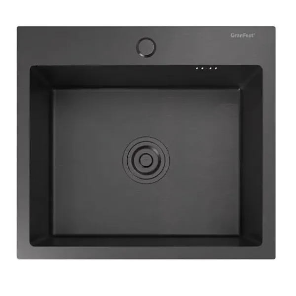 Кухонная мойка GRANFEST METAL 5045 PVD graphite