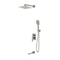 Душевая система скрытого монтажа GROSSMAN 501.K35.05.120 брашированный никель