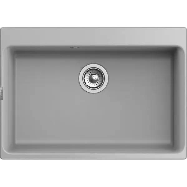 Кухонная мойка RIVELATO AXEL 70 grigio metallizzato