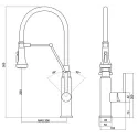 Смеситель EMAR ЕСВ-7012 black