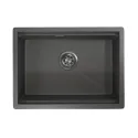 Кухонная мойка GRANULA KS-6045U графит/матовый
