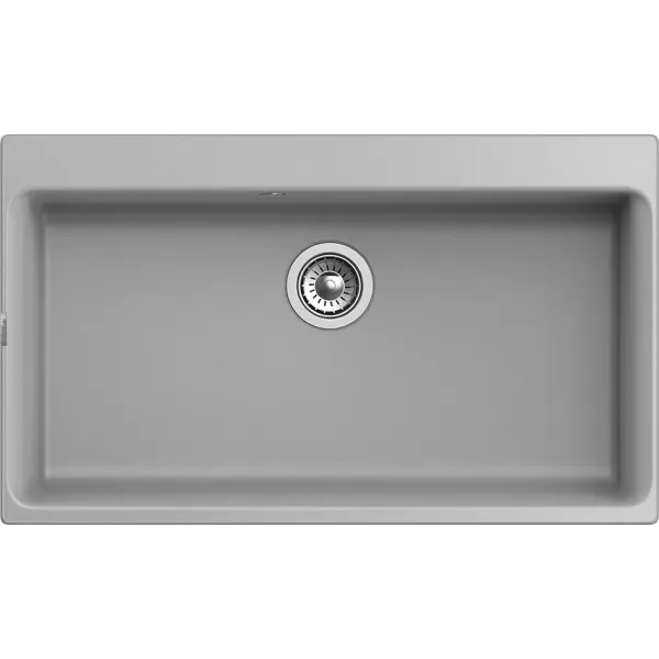 Кухонная мойка RIVELATO AXEL 90 grigio metallizzato