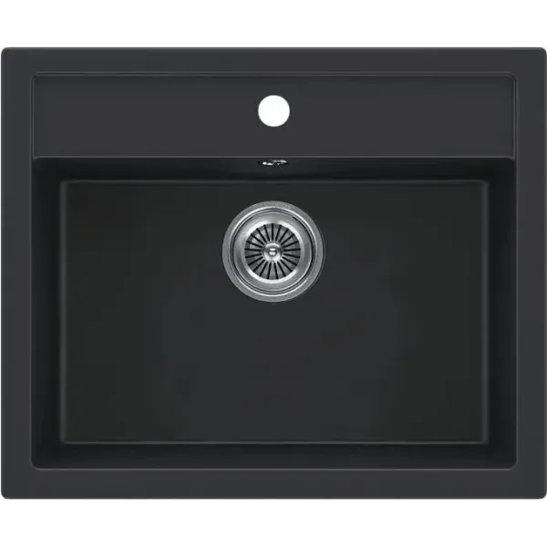Кухонная мойка KUCHENSTERN TOP 60 черный