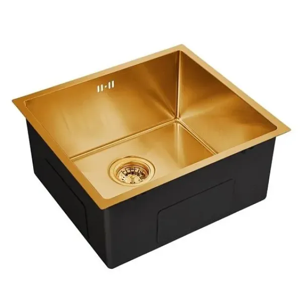 Кухонная мойка EMAR EMB-114 PVD Nano Golden