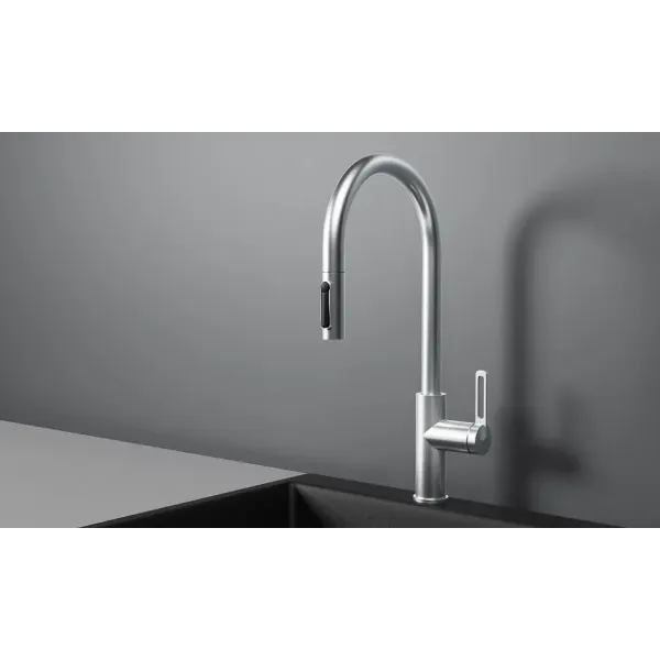 Смеситель GRANULA GR-8168 нержавеющая сталь