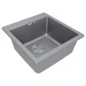 Кухонная мойка PAULMARK Kante PM105152-GRM