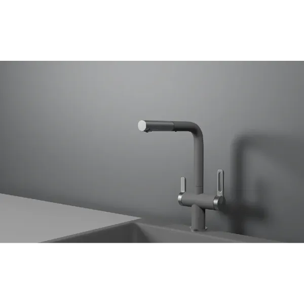 Смеситель GRANULA GR-8170 алюминиум