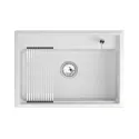 Кухонная мойка GRANULA KS-7301i арктик