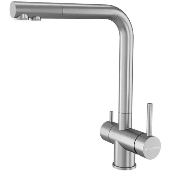 Смеситель KUCHENSTERN FOKUS-F нержавеющая сталь