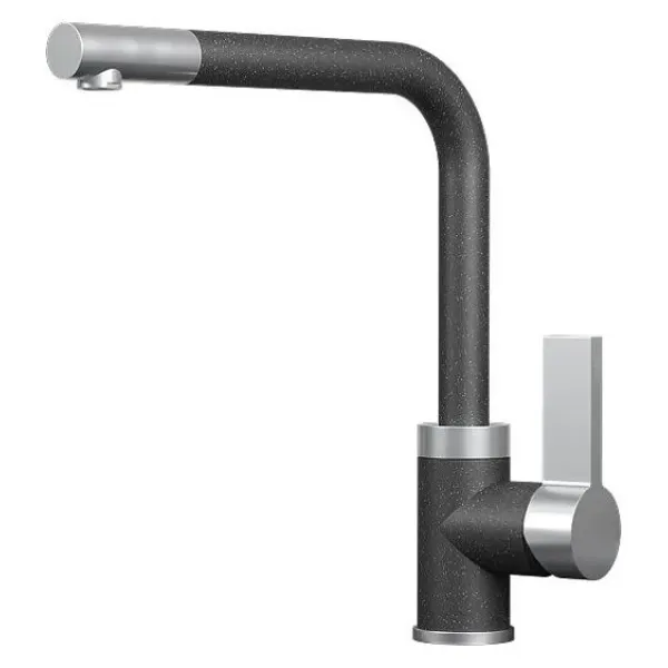 Смеситель GRANULA 5504 черный