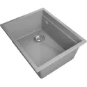 Кухонная мойка RIVELATO LINO 554-L grigio metallizz