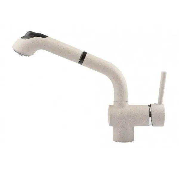 Смеситель для мойки LAVA industrial id 0820 (latte белый) italmix