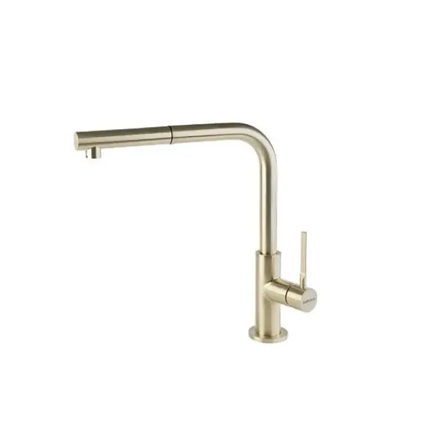 Смеситель FALMEC TREVI CORNER PVD BRUSHED PALE GOLD (MTRC.00#PGF)