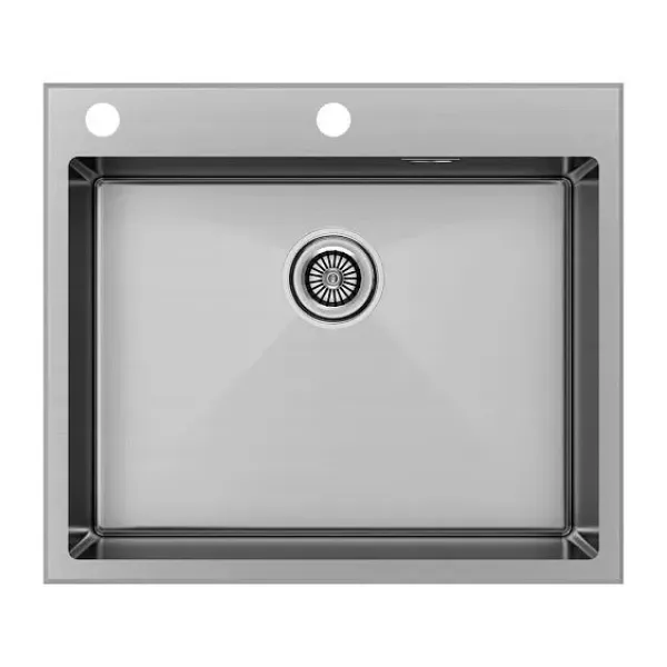 Кухонная мойка PAULMARK KRONER-EDGE PM775951-BS