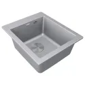 Кухонная мойка PAULMARK Kante PM104249-GRM