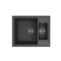Кухонная мойка FLORENTINA Липси 620К черный (20.465.D0620.102)