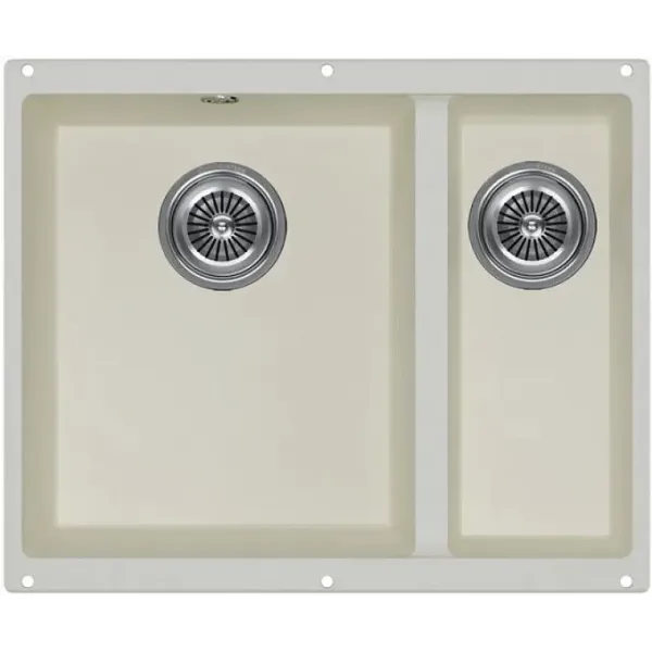 Кухонная мойка KUCHENSTERN UNDER 60-2 жасмин