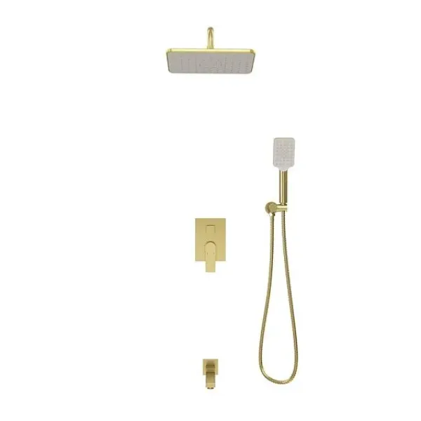 Душевая система скрытого монтажа GROSSMAN 501.K35.04.320 золото сатиновый