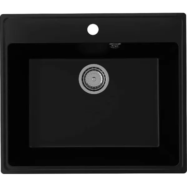 Кухонная мойка WEISSGAUFF WG 58007 Deep Black