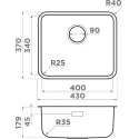 Комплект OMOIKIRI Omi 43-U/I-IN Ultra Mini + Nagano-BN (7402.4011)