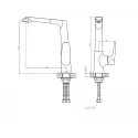 Смеситель WELTWASSER WW MX Bonn 306 WT